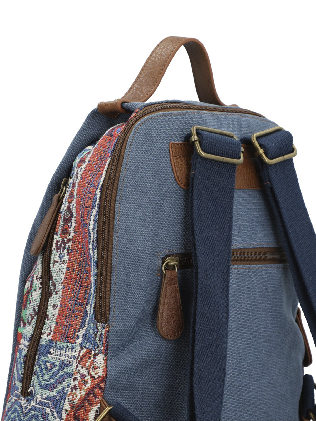 Mochila Textil Mujer Joint Back Azul Rockford
