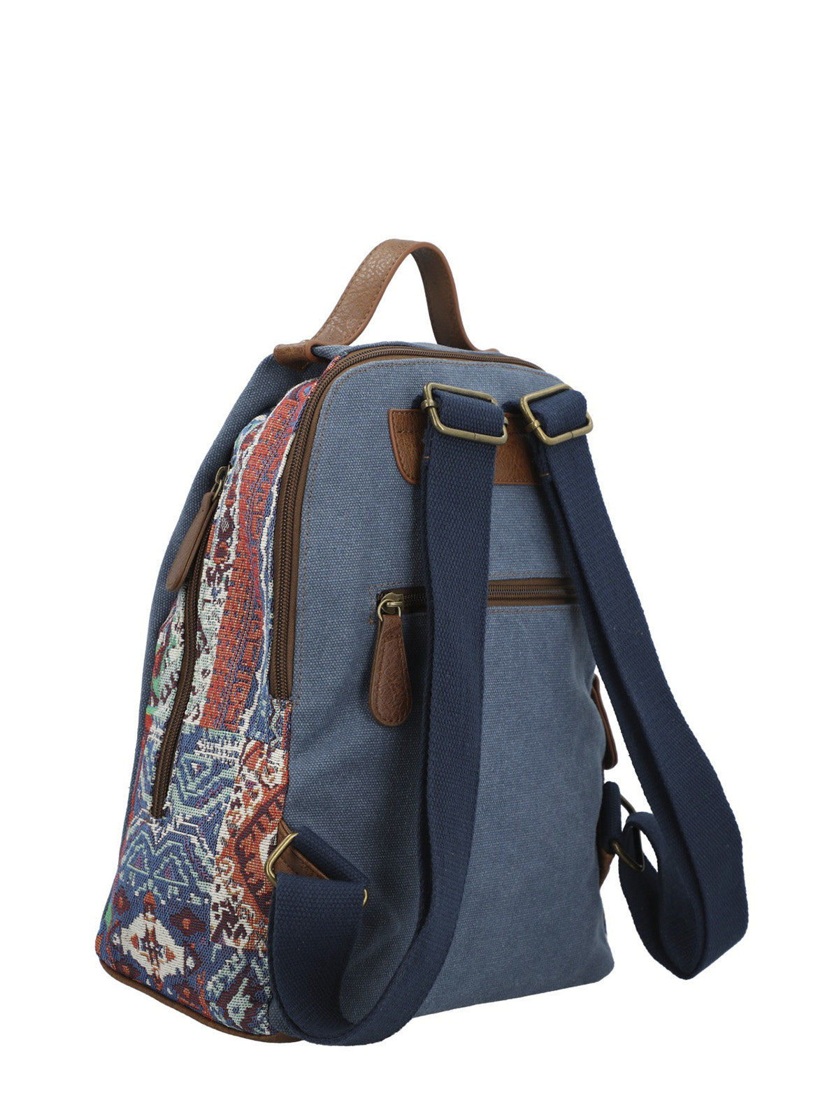 Mochila Textil Mujer Joint Back Azul Rockford
