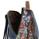 Mochila Textil Mujer Joint Back Azul Rockford