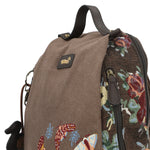 Mochila Textil Mujer Joint Back Chocolate Rockford