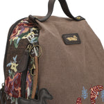 Mochila Textil Mujer Joint Back Chocolate Rockford
