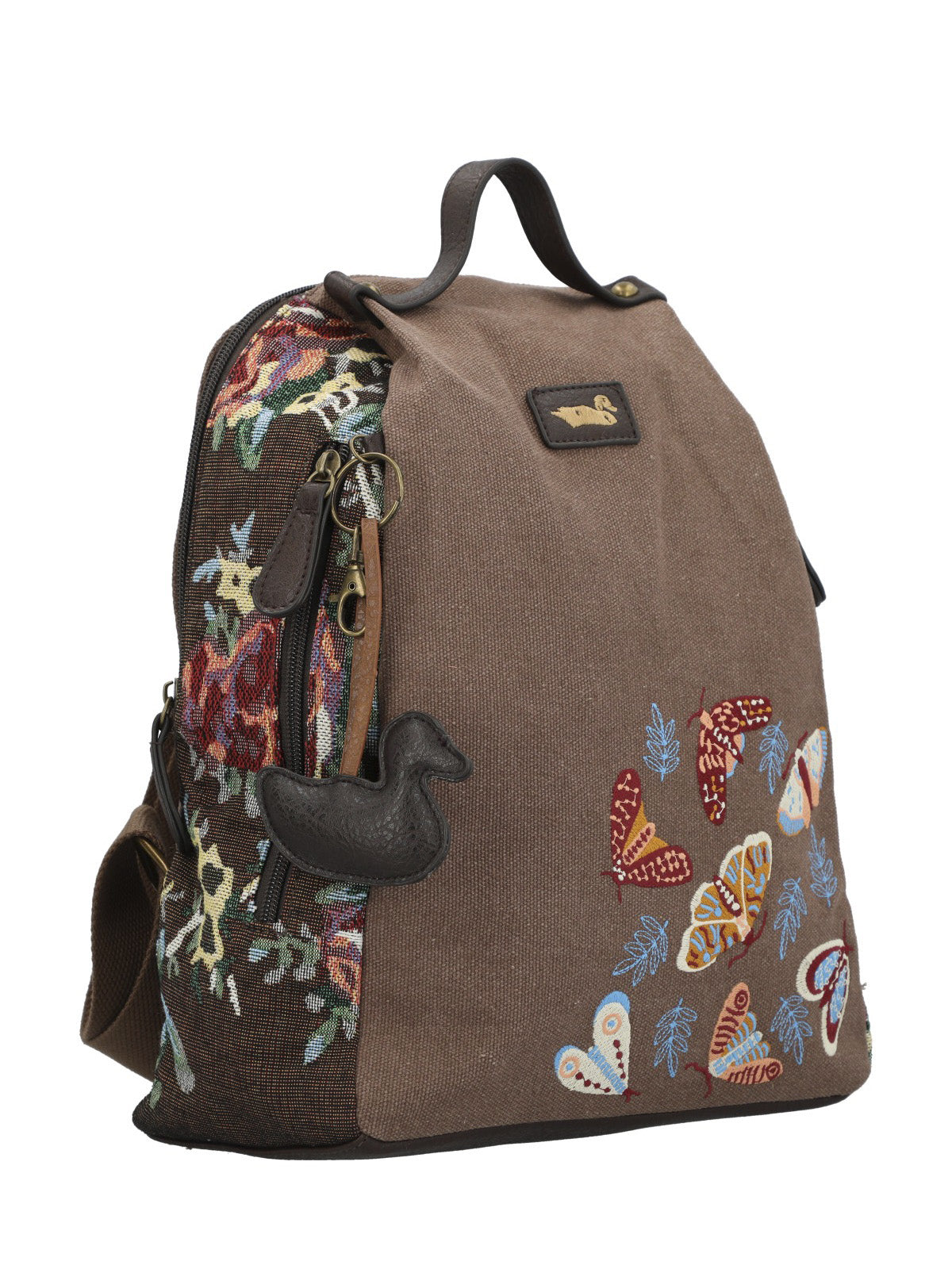 Mochila Textil Mujer Joint Back Chocolate Rockford