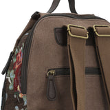 Mochila Textil Mujer Joint Back Chocolate Rockford