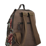 Mochila Textil Mujer Joint Back Chocolate Rockford