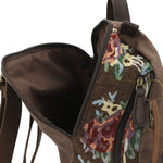 Mochila Textil Mujer Joint Back Chocolate Rockford