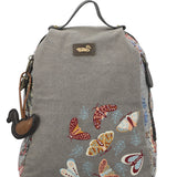 Mochila Textil Mujer Joint Back Gris Rockford