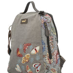 Mochila Textil Mujer Joint Back Gris Rockford
