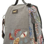 Mochila Textil Mujer Joint Back Gris Rockford