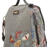 Mochila Textil Mujer Joint Back Gris Rockford