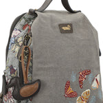 Mochila Textil Mujer Joint Back Gris Rockford