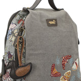 Mochila Textil Mujer Joint Back Gris Rockford