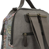 Mochila Textil Mujer Joint Back Gris Rockford