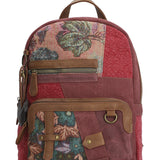 Mochila Textil Mujer Carmin Back Burdeo Rockford