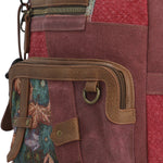 Mochila Textil Mujer Carmin Back Burdeo Rockford