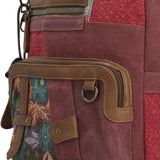 Mochila Textil Mujer Carmin Back Burdeo Rockford