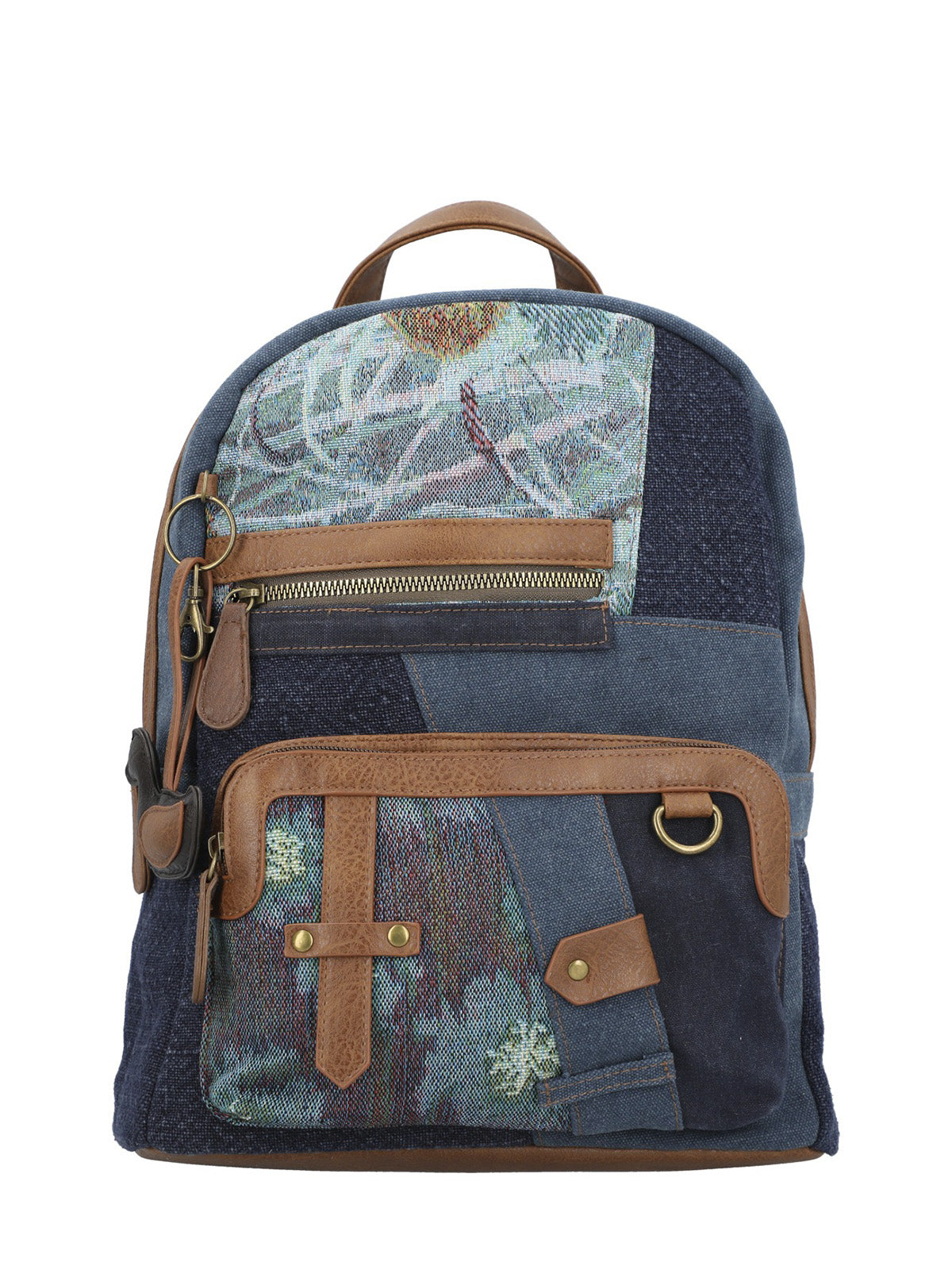 Mochila Textil Mujer Carmin Back Azul Rockford