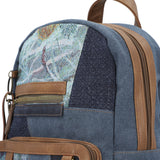 Mochila Textil Mujer Carmin Back Azul Rockford