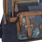 Mochila Textil Mujer Carmin Back Azul Rockford