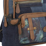 Mochila Textil Mujer Carmin Back Azul Rockford