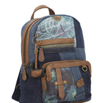 Mochila Textil Mujer Carmin Back Azul Rockford
