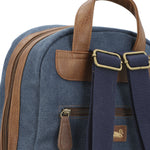 Mochila Textil Mujer Carmin Back Azul Rockford