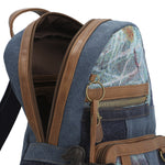 Mochila Textil Mujer Carmin Back Azul Rockford