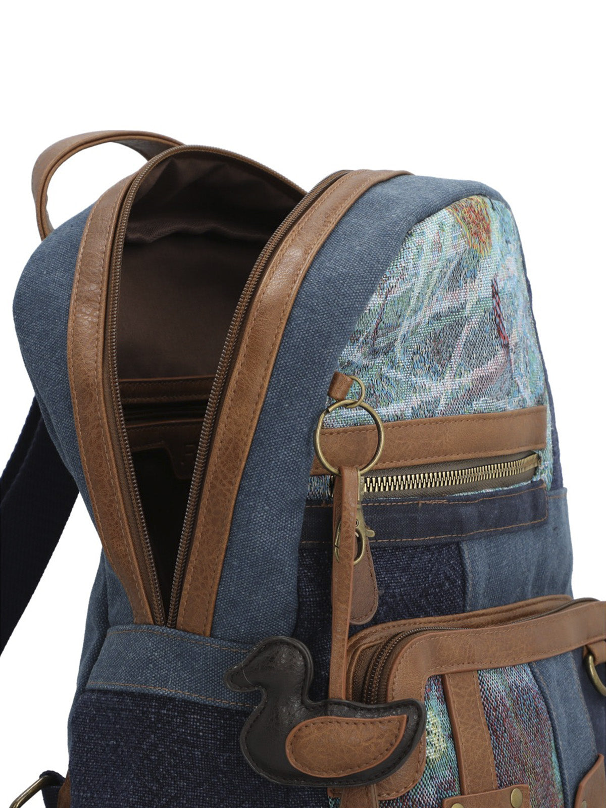 Mochila Textil Mujer Carmin Back Azul Rockford