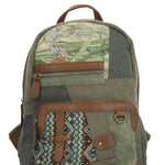 Mochila Textil Mujer Carmin Back Verde Rockford