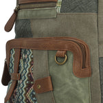 Mochila Textil Mujer Carmin Back Verde Rockford