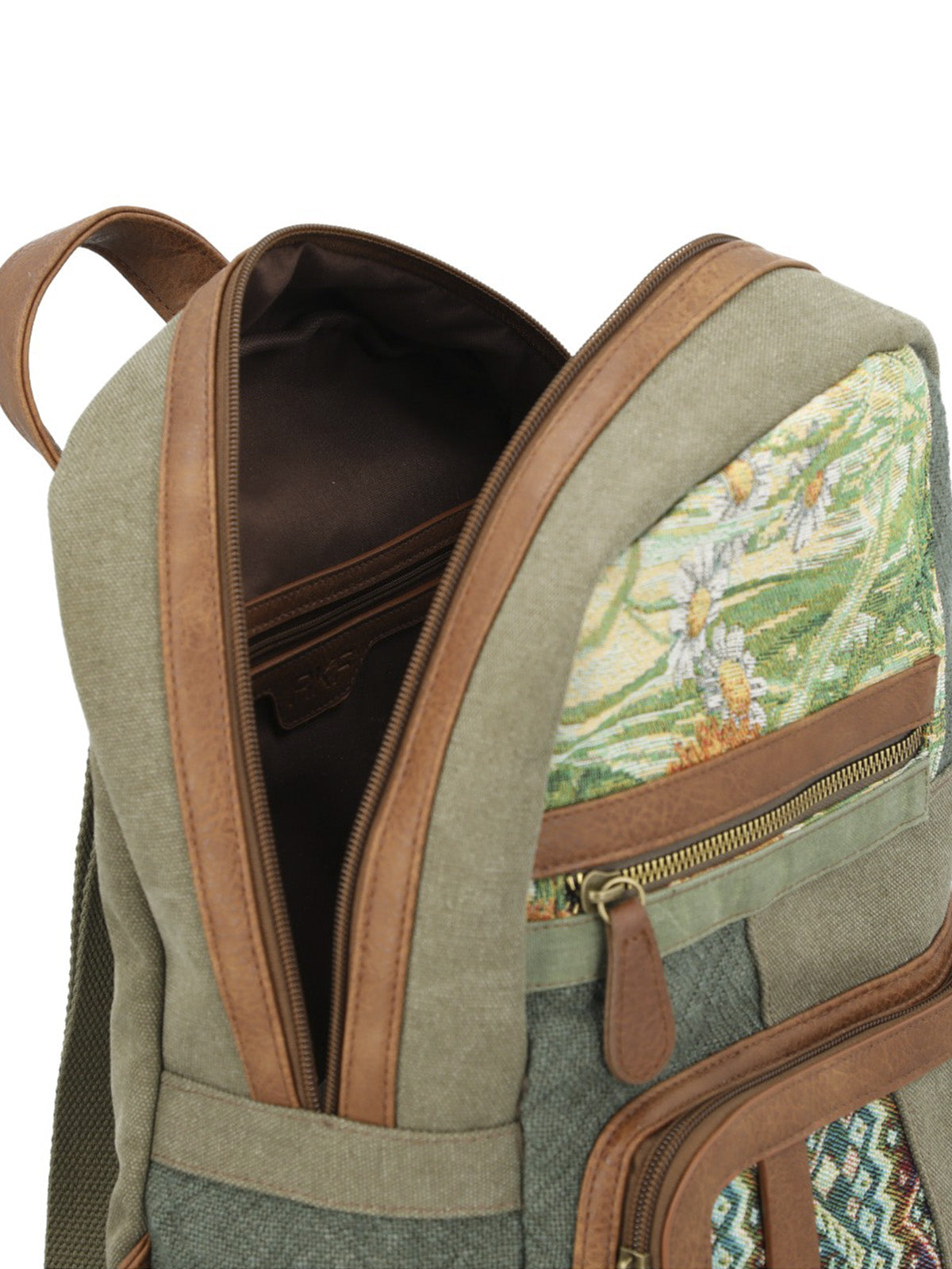 Mochila Textil Mujer Carmin Back Verde Rockford