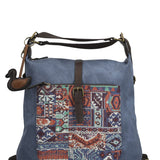Cartera Textil Mujer Inti Hobo Azul Rockford