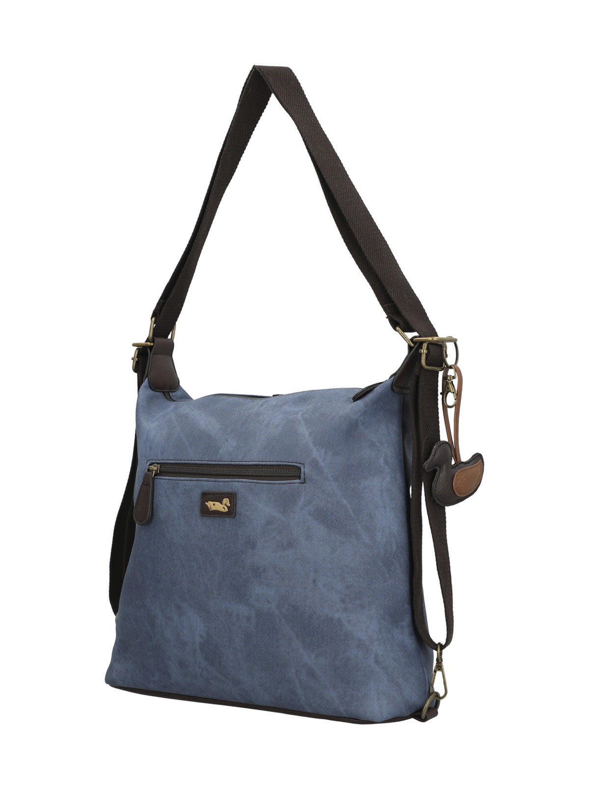 Cartera Textil Mujer Inti Hobo Azul Rockford