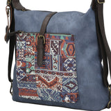 Cartera Textil Mujer Inti Hobo Azul Rockford