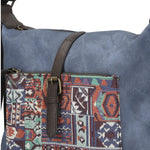 Cartera Textil Mujer Inti Hobo Azul Rockford