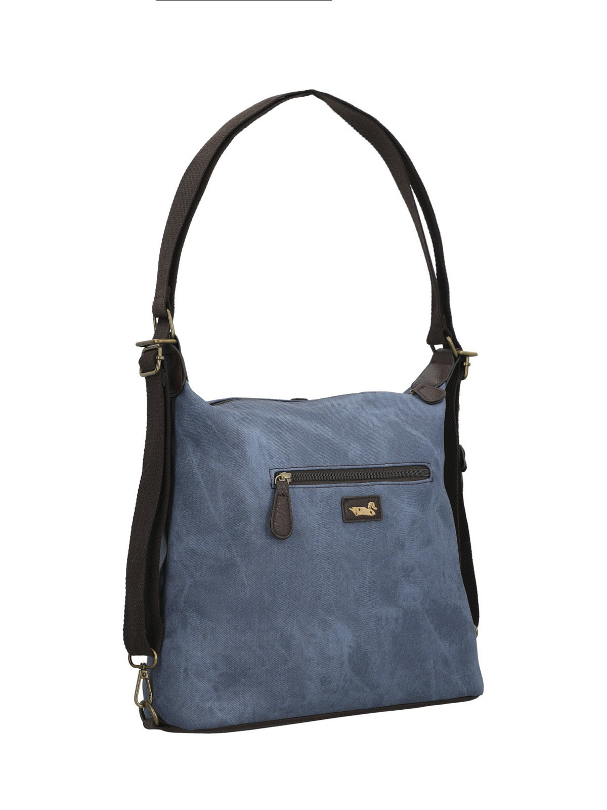 Cartera Textil Mujer Inti Hobo Azul Rockford