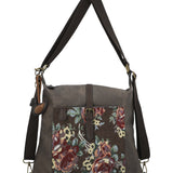 Cartera Textil Mujer Inti Hobo Chocolate Rockford