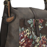 Cartera Textil Mujer Inti Hobo Chocolate Rockford