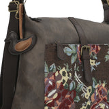 Cartera Textil Mujer Inti Hobo Chocolate Rockford