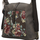 Cartera Textil Mujer Inti Hobo Chocolate Rockford