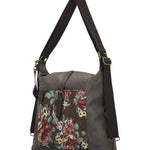 Cartera Textil Mujer Inti Hobo Chocolate Rockford