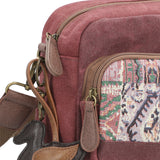 Mochila Textil Mujer Kaur Cross Burdeo Rockford