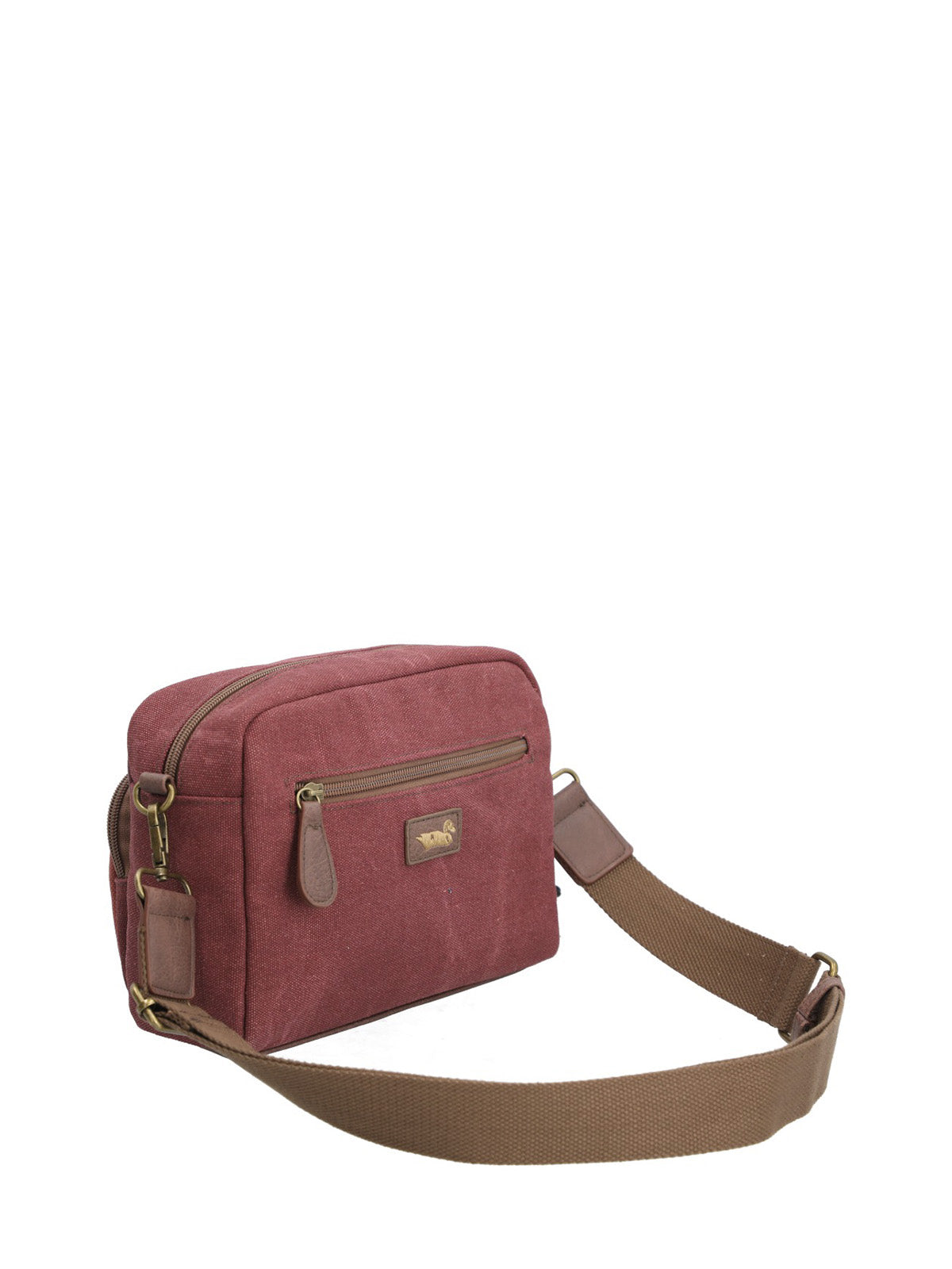 Mochila Textil Mujer Kaur Cross Burdeo Rockford