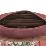 Mochila Textil Mujer Kaur Cross Burdeo Rockford
