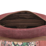 Mochila Textil Mujer Kaur Cross Burdeo Rockford