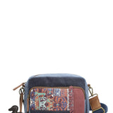 Cartera Textil Mujer Kaur Cross Azul Rockford