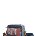Cartera Textil Mujer Kaur Cross Azul Rockford