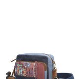 Cartera Textil Mujer Kaur Cross Azul Rockford