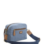 Cartera Textil Mujer Kaur Cross Azul Rockford