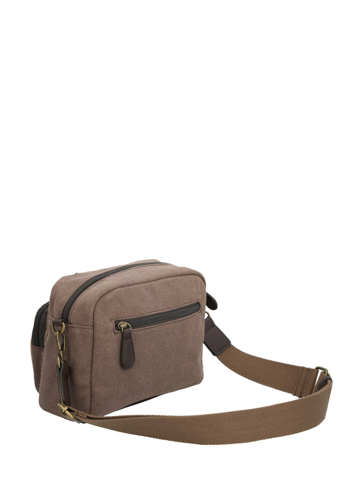 Cartera Textil Mujer Kaur Cross Chocolate Rockford