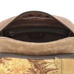 Cartera Textil Mujer Kaur Cross Chocolate Rockford